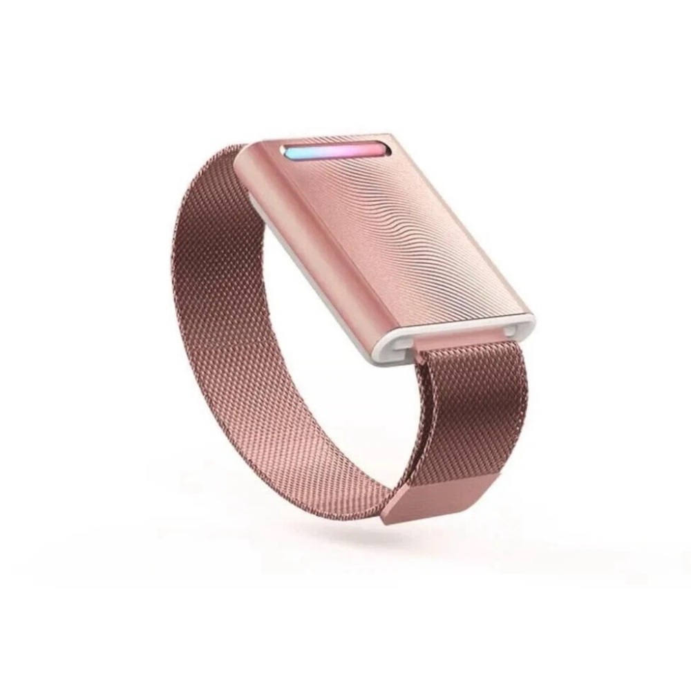 Embr Labs Wave 1 Rose Gold Bracelet Wearable Warming and Cooling + Charger